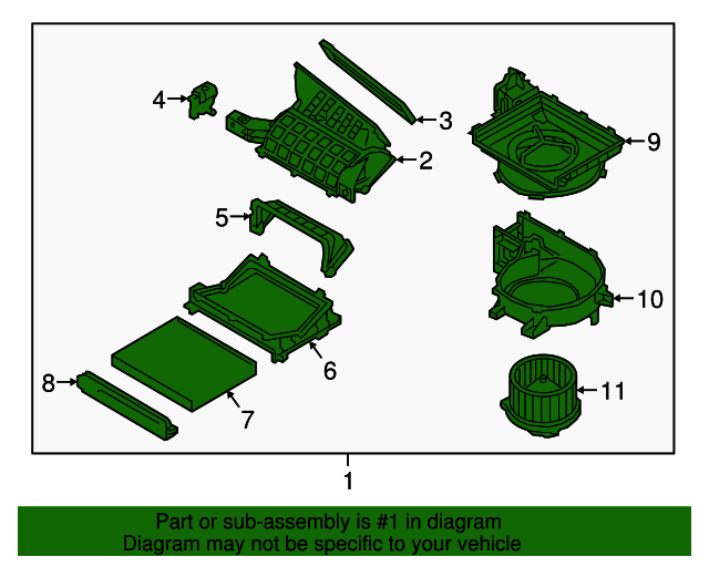 97207H9200 Blower Assembly 20182021 Kia Rio Kia.Parts Store