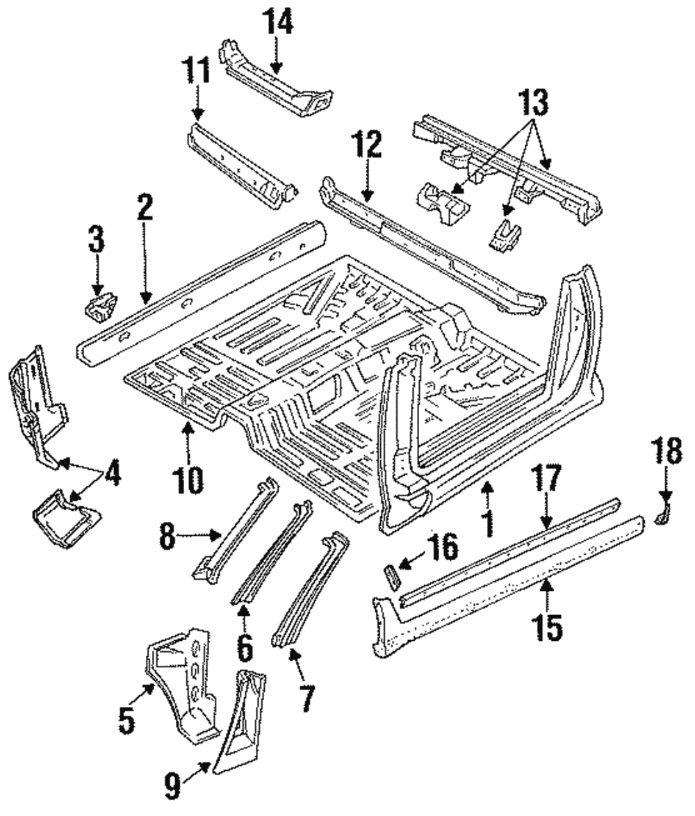 Outer Windshield Pillar - Ford (E9JY-7602508-A)