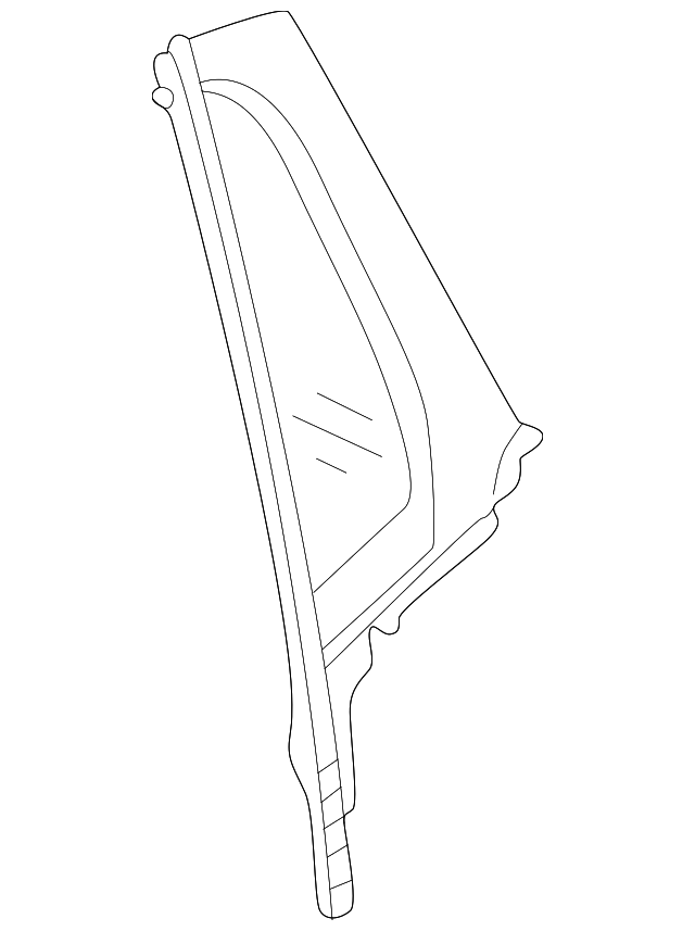 20212023 Volkswagen ID.4 Vent Window Assembly 11A845213E5AP