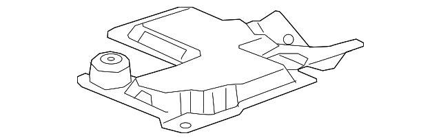 Passenger Side Dash Panel - GM (84452245)