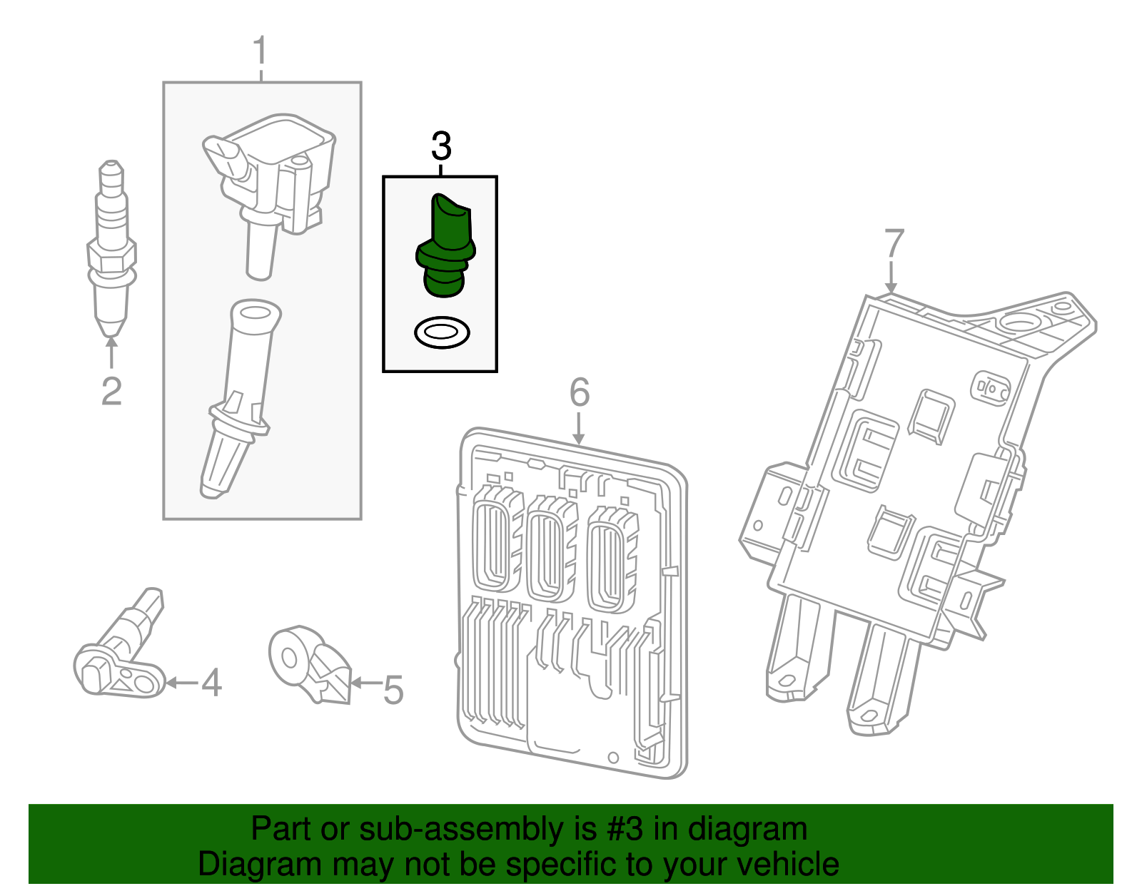 Camshaft Sensor - GM (95530772)