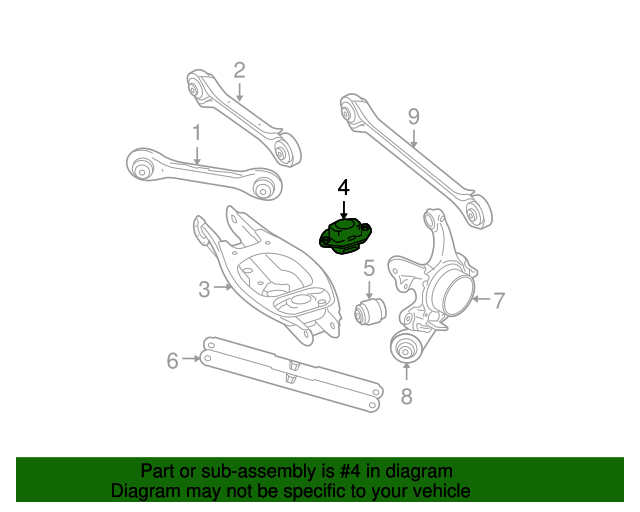 2006-2015 BMW Mount 33-52-6-768-544 | BMW MINI Discount Parts