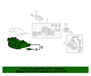 Genuine Honda 77360-S5A-A01ZA Steering Column Cover | OEM Replacement Part