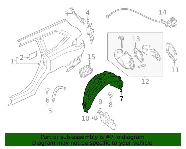 20192022 Subaru Ascent OEM NEW 20192020 Subaru Ascent Splash Shield