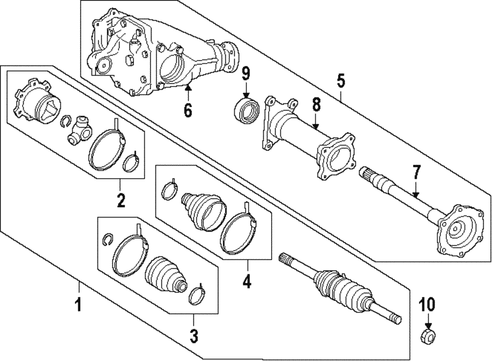 Boot Kit - Toyota (04428-35012)