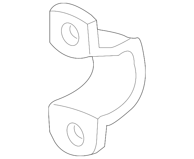19882017 GM Front Stabilizer Shaft Clamp 10445399