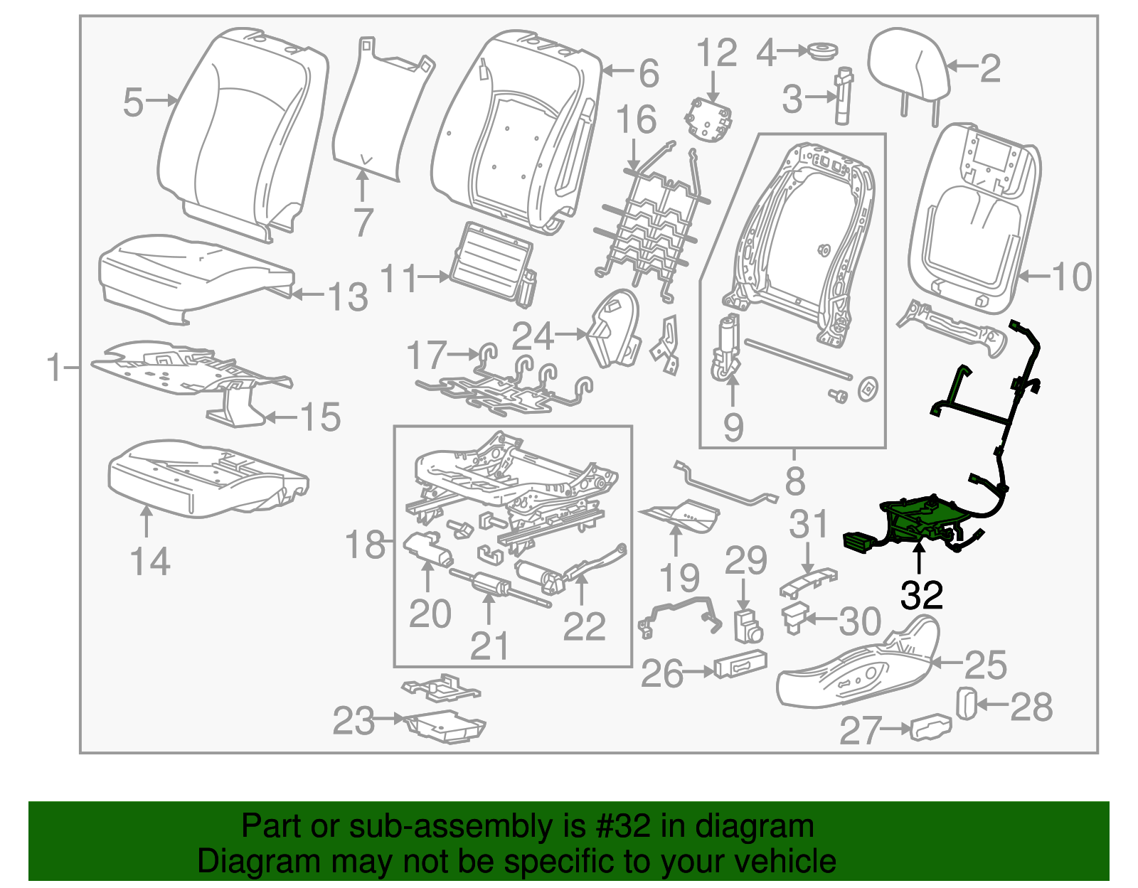 Harness - Buick (90922616)