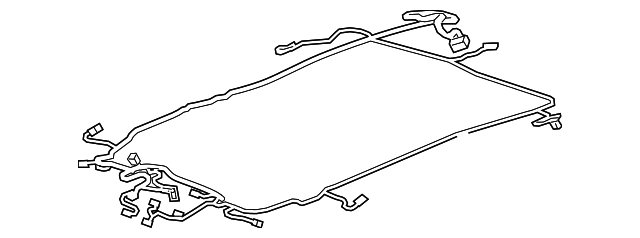 Roof Console Wiring Harness - GM (84055654)
