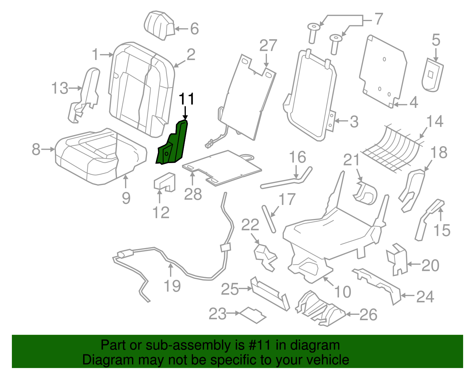 Pivot Cover - Ford (GL1Z-7861348-AB)