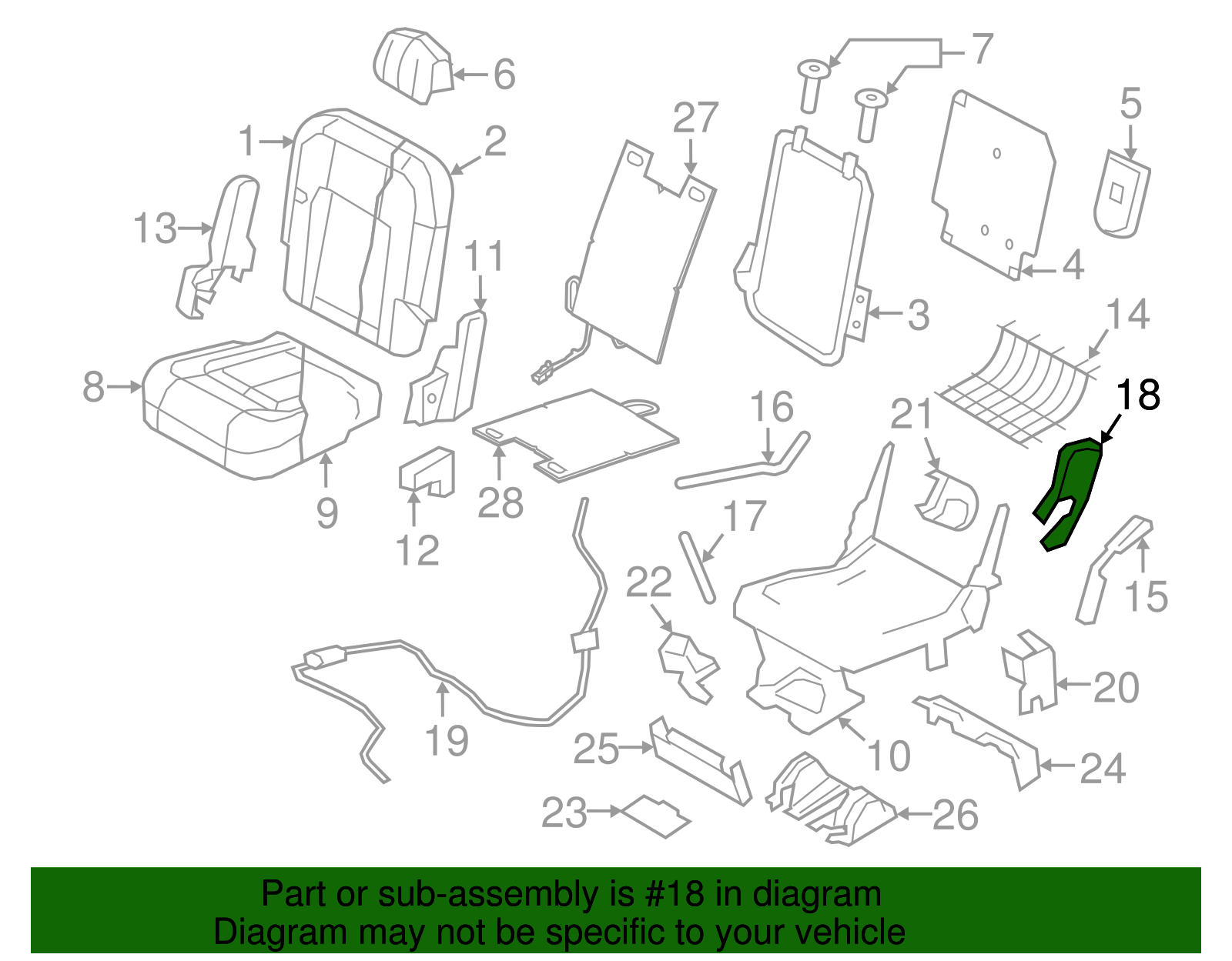 Pivot Cover - Ford (GL1Z-7867461-AA)
