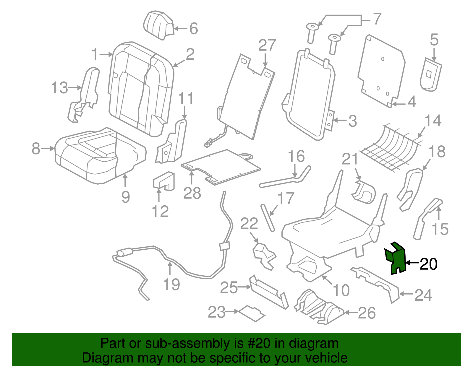 Front Cover - Ford (GL1Z-78600A47-DA)