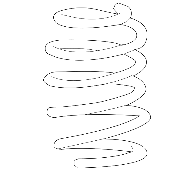 Genuine Honda 51401-S5T-A11 Spring Front Genuine Honda 51401-S5T-A11 Spring Front