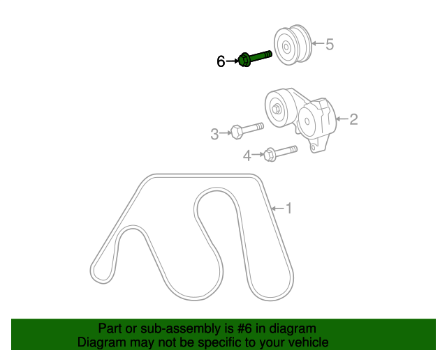 20082024 Lexus Idler Pulley Bolt 9155281050 OEM Parts Online