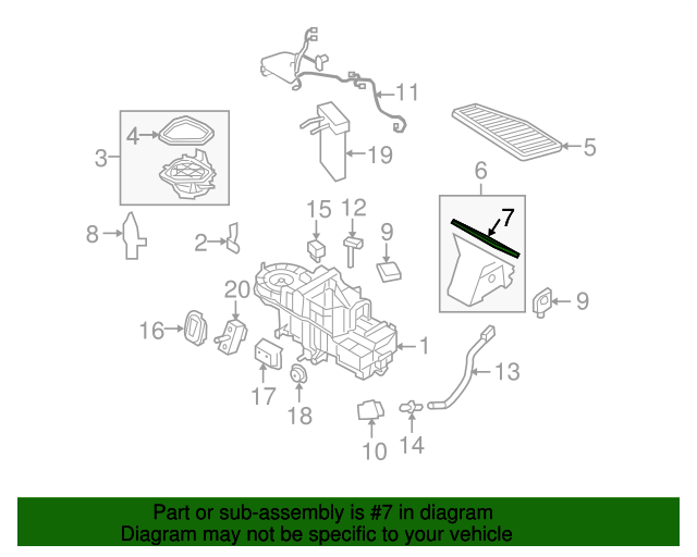 20082012 Ford Plenum Seal 8L8Z19643A Blue Springs Ford Parts