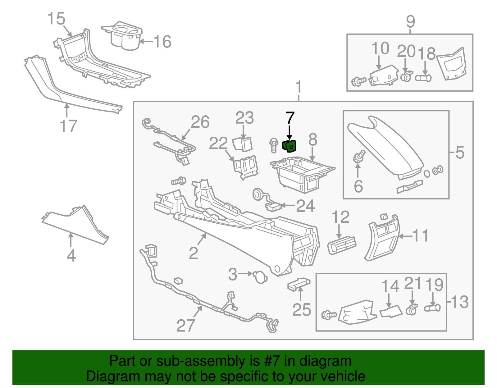 Instrument Panel Trim Panel Clip - GM (92243985)