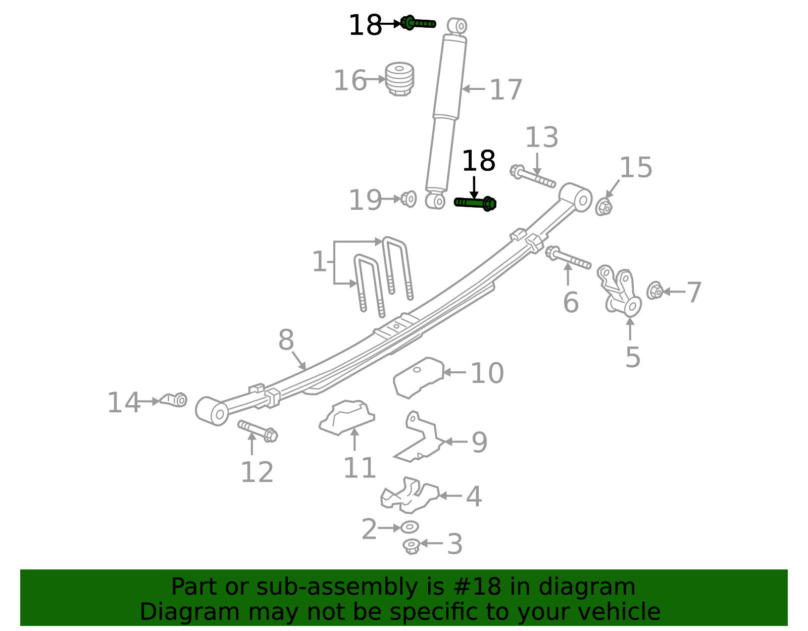 M14x2x83 Multi-Purpose Bolt - GM (92139134)