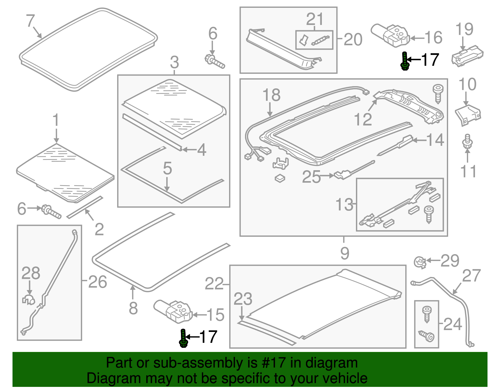 Motor Mount Kit - Volkswagen (8K9-898-057-B)