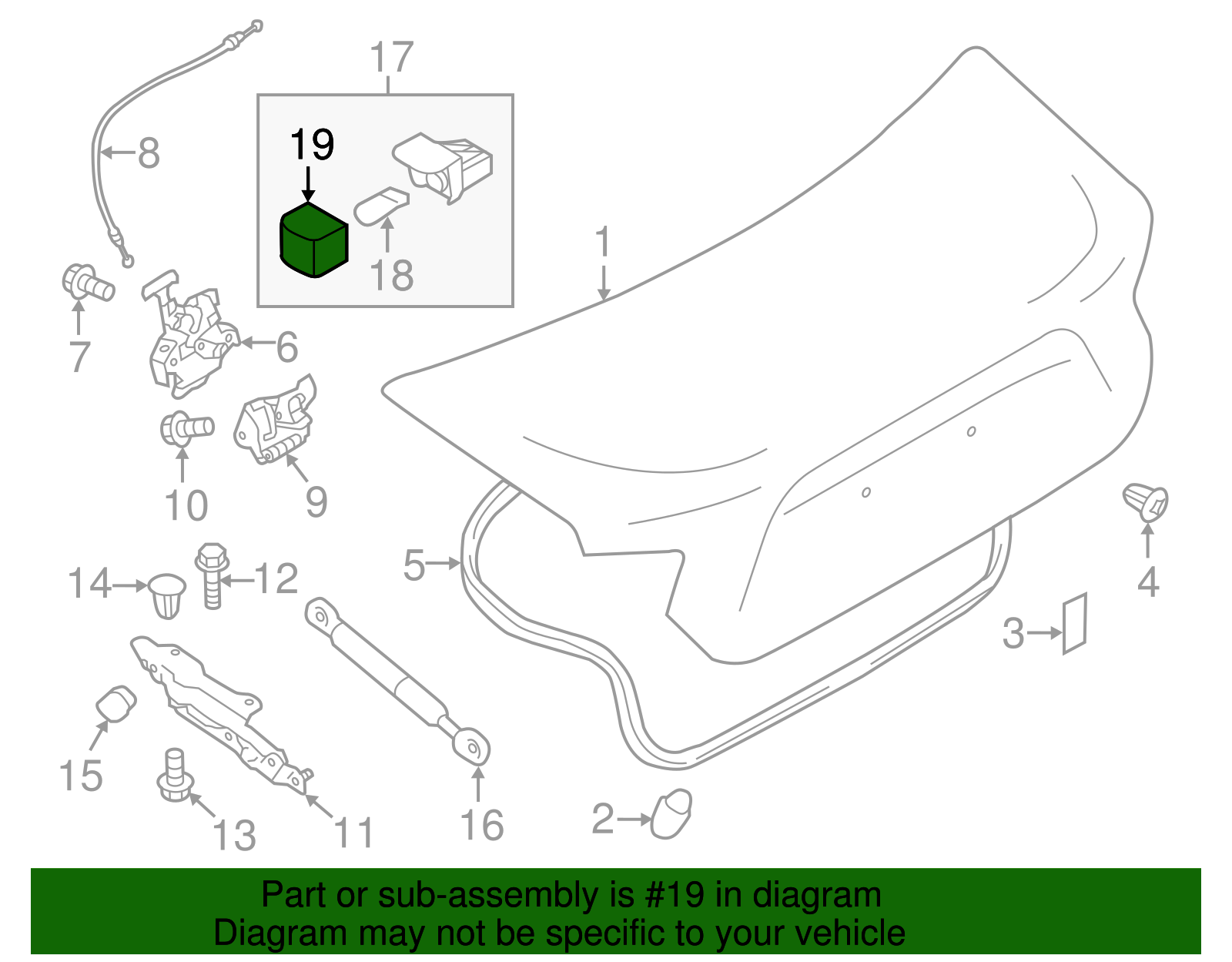 Lamp Lens - Scion (SU003-02527)