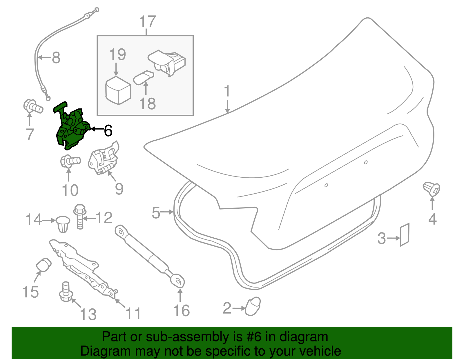 Lock - Scion (SU003-05802)