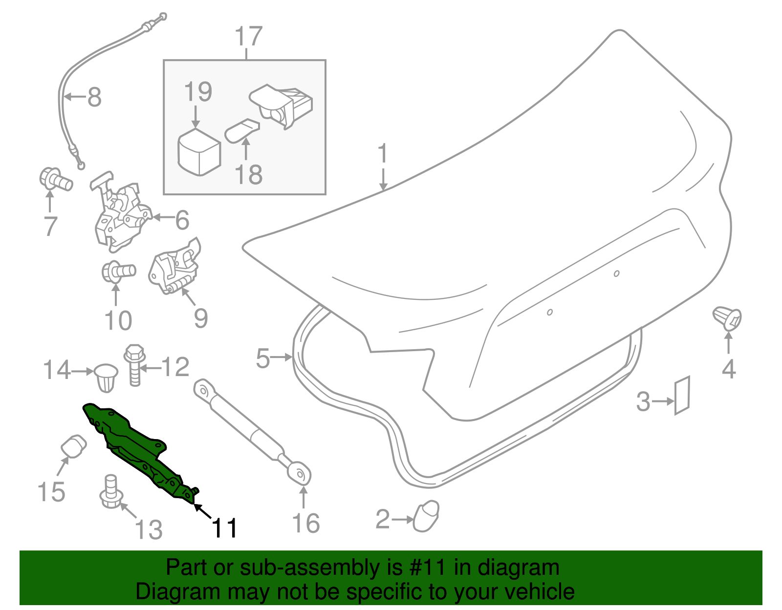Hinge - Scion (SU003-07293)