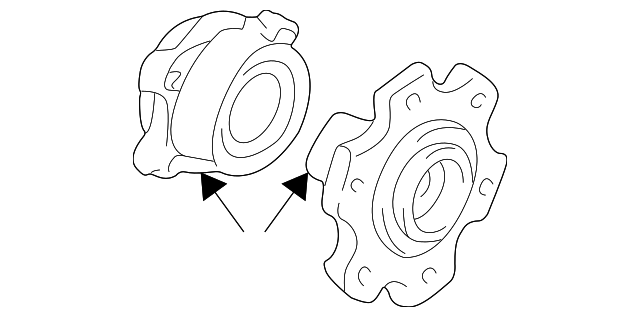 01 06 Mitsubishi Montero Hub Bearing Mr Auto Parts