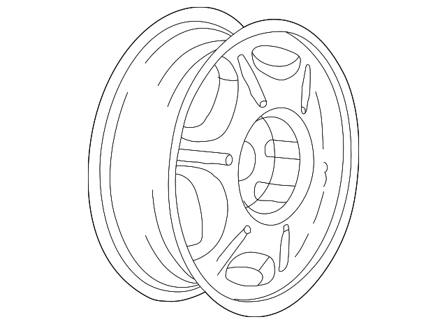 Wheel, Alloy - GM (9593795)
