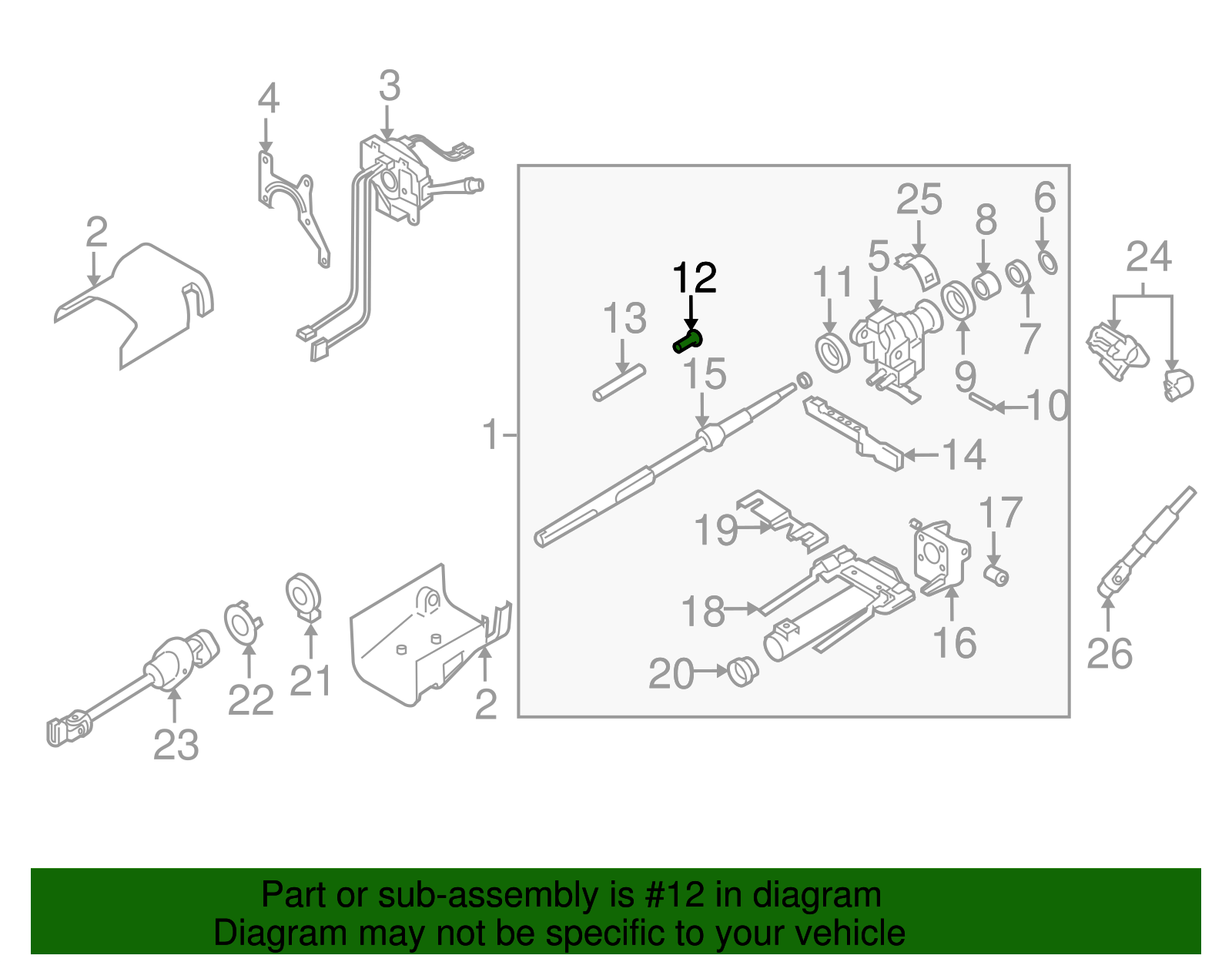Bracket - GM (15216927)