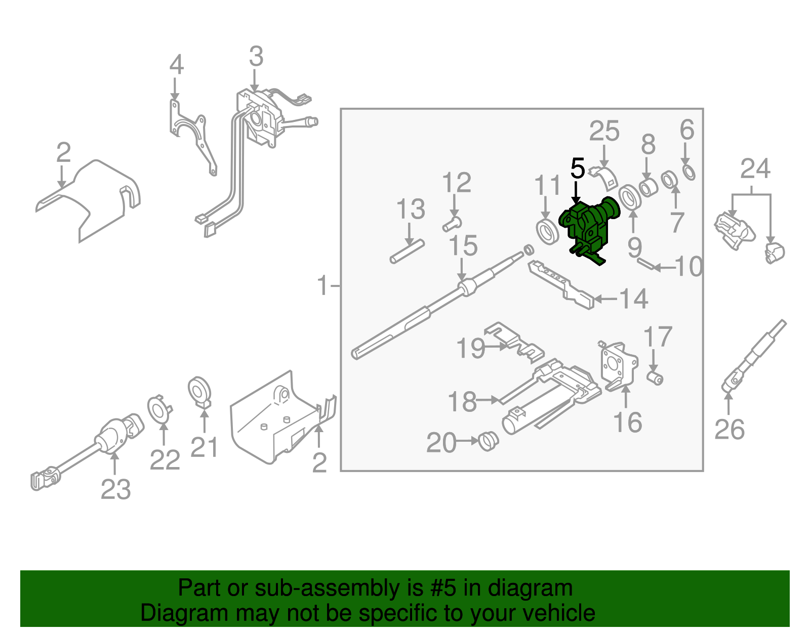 Housing Assembly - GM (26086229)