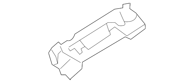 Inner Windshield Pillar Rear Bracket - Volkswagen (7L0-817-772-C)