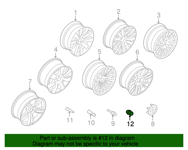 36111095436 20022019 BMW Tire Pressure Monitoring System (TPMS
