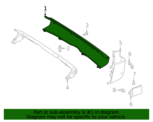 Genuine OEM Bumper Cover | 90788551009678 | Fits Select 2019-2024 