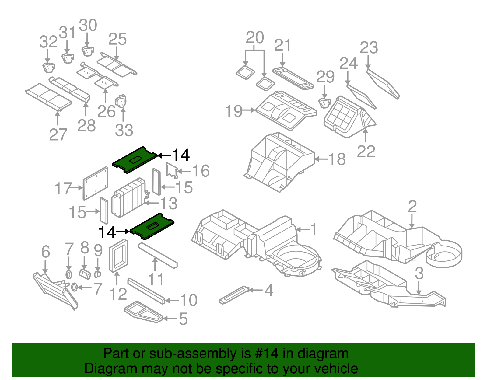 Air Conditioning Evaporator Seal - GM (89019253)