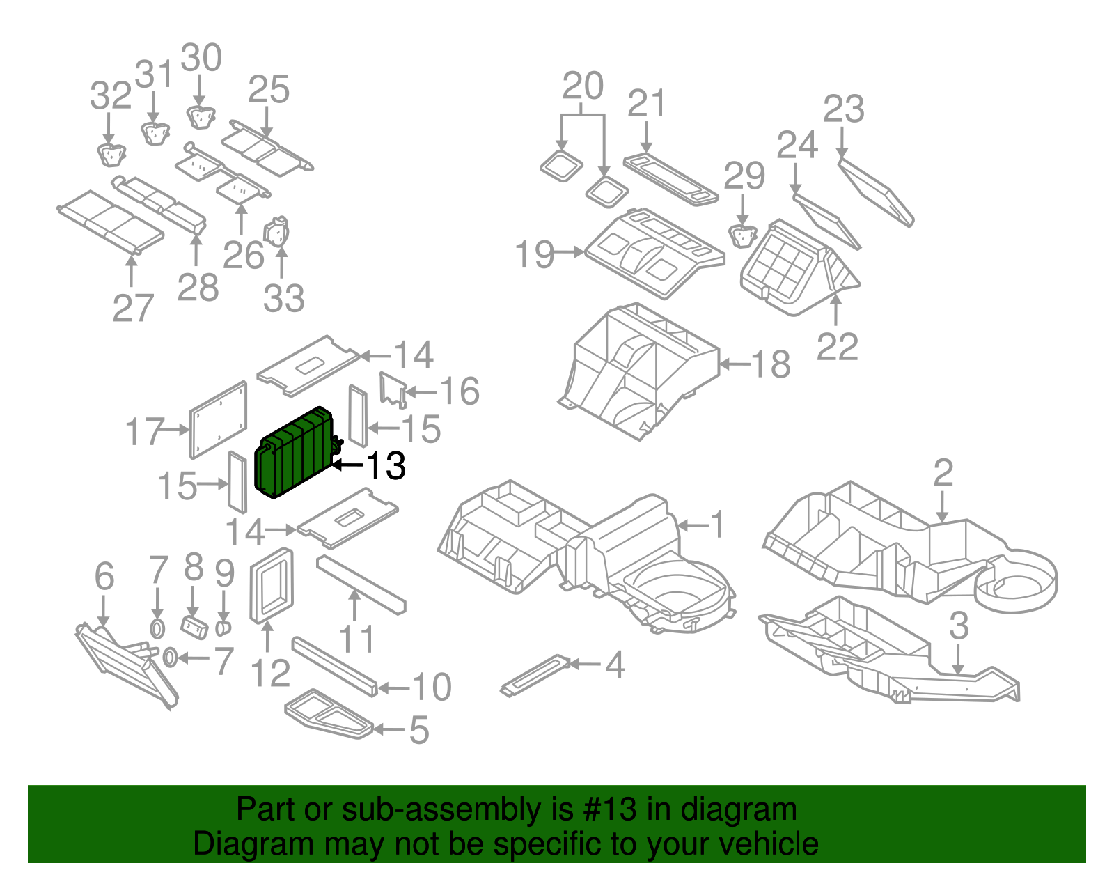 Evaporator Core - GM (89019026)