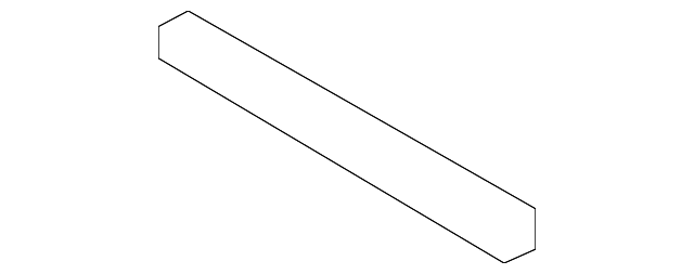 Heater Core Upper Seal - GM (52494943)
