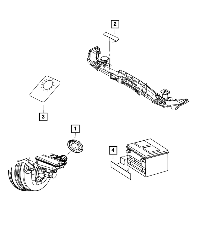 2013 Mopar Air Conditioning System Label 5058594AB MoparDirect