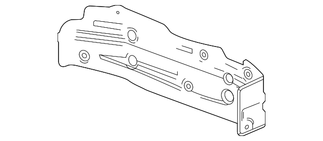 Emission Reduction Fluid Tank Shield - GM (84449623)