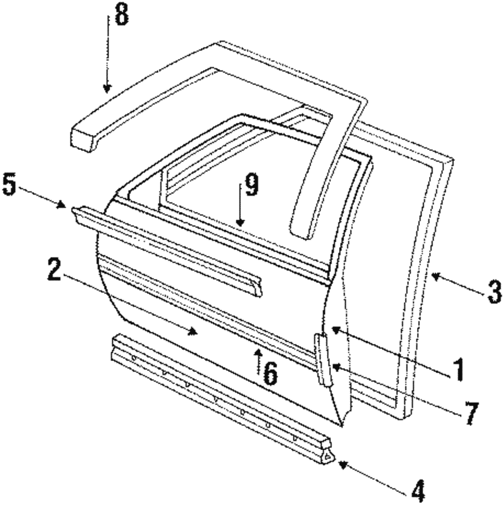 Reveal Molding - GM (20476410)