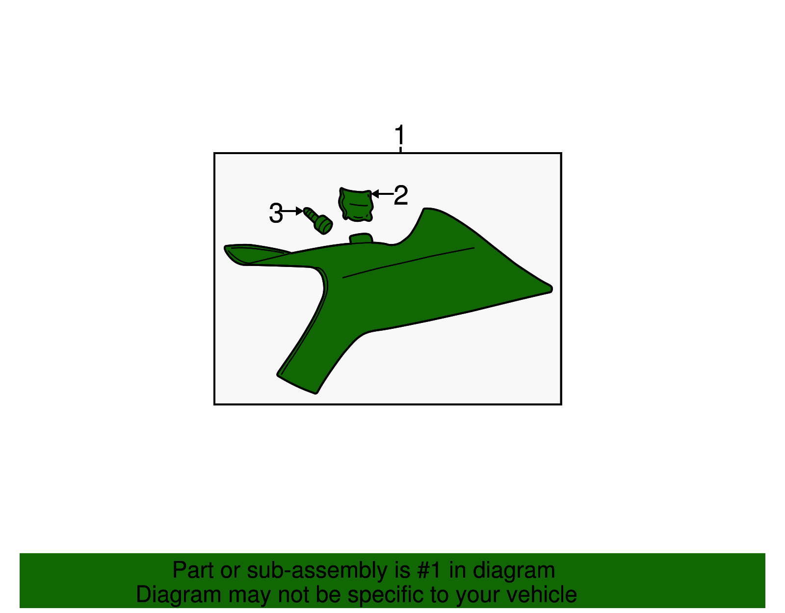Quarter Trim Panel - GM (25697513)