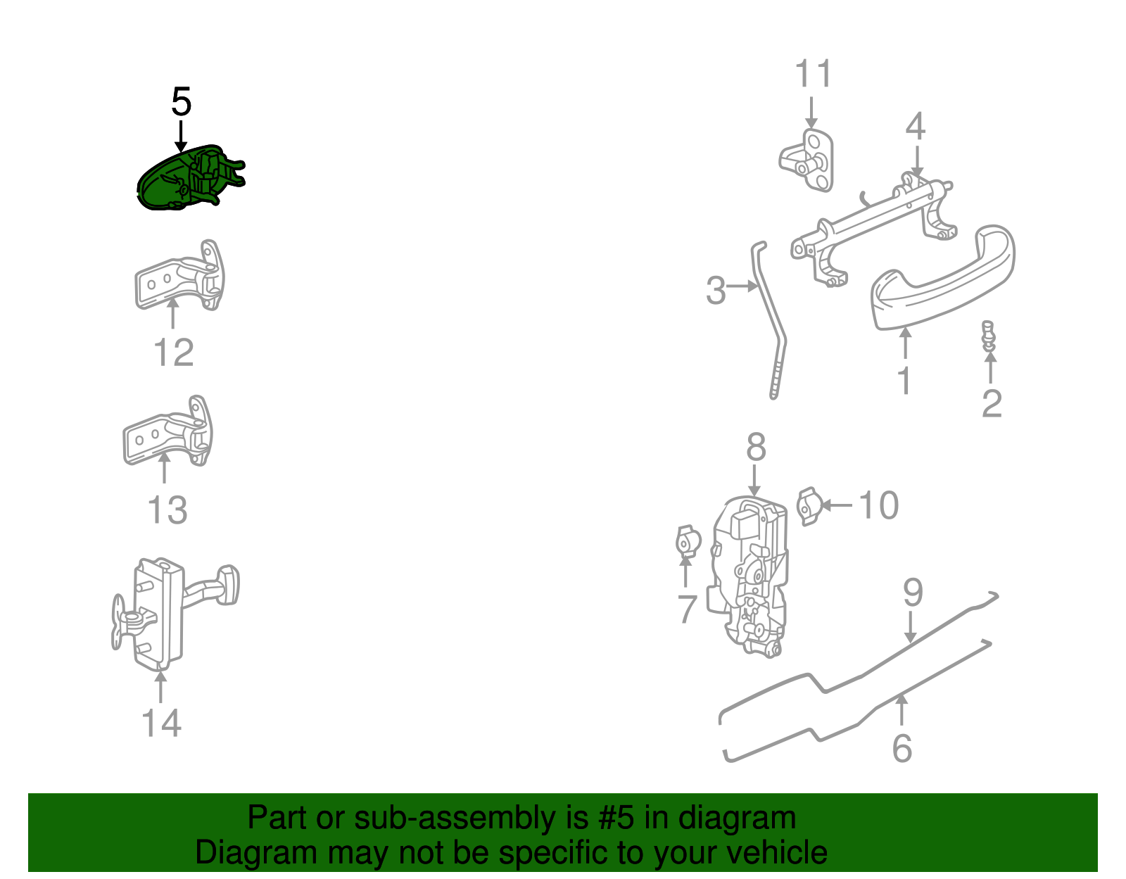 Handle - GM (10370960)