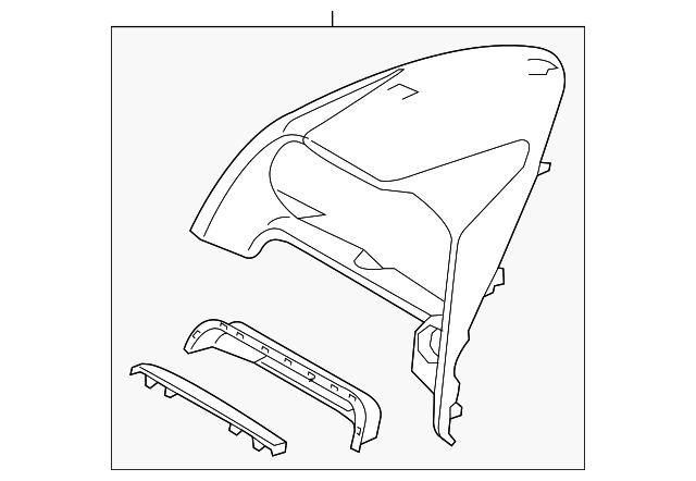 Cluster Panel - Scion (55411-WB001)