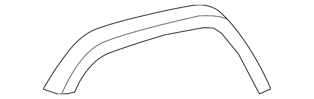 Fender Flare, Front 463-880-69-04-9999 | MB OEM Parts