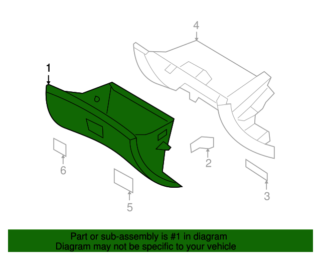 20062008 Hyundai Sonata Glove Box Assembly 845103K170QS QuirkParts