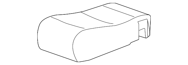 Cover Assembly, Front Center Seat Cushion - Cadillac (89044819)