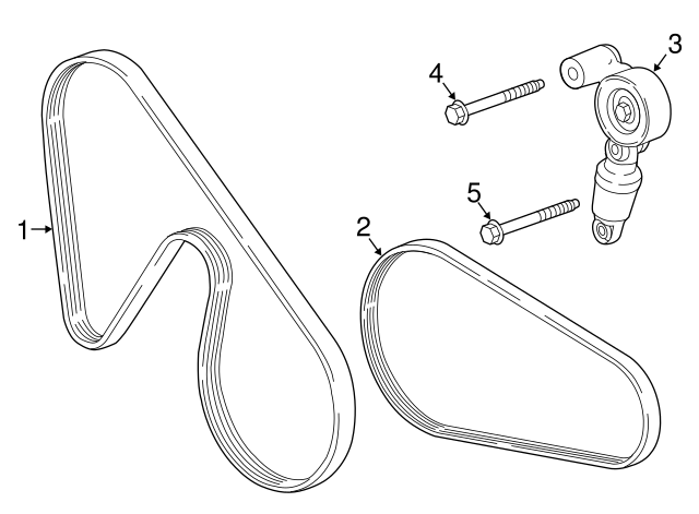 ACDelco GM Original Equipment 55490583 V-Ribbed Serpentine Belt - View #11