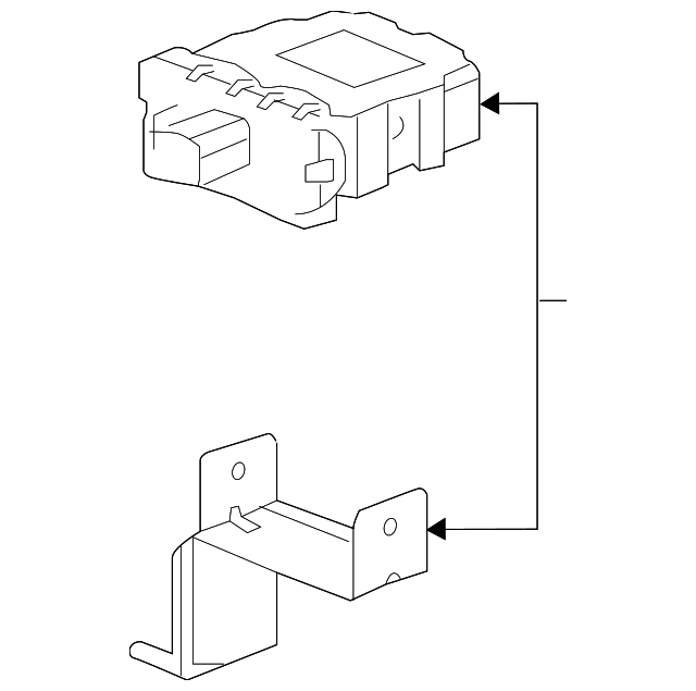 23432876 GM Pedestrian Sound Alert Module GM Parts Store