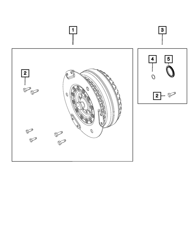 20182024 Jeep Wrangler Torque Converter Kit RL396733AA Mopar eStore