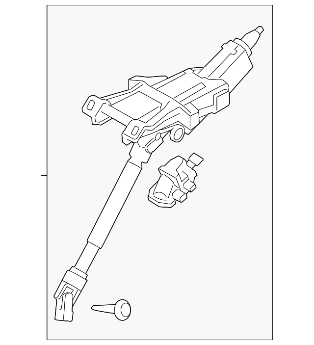 20152019 Land Rover Discovery Sport Steering Column LR061040
