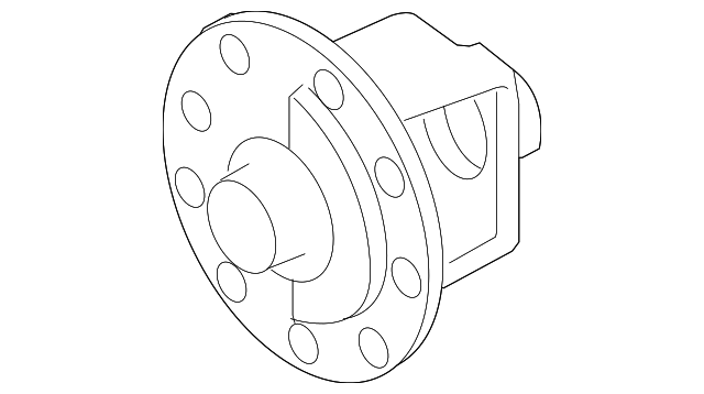 Differential Assembly-Front - GM (25800300)