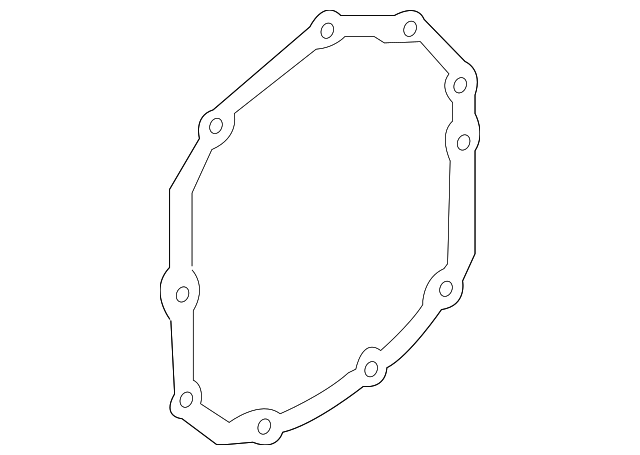 Front Differential Carrier Cover Gasket - GM (12479249)