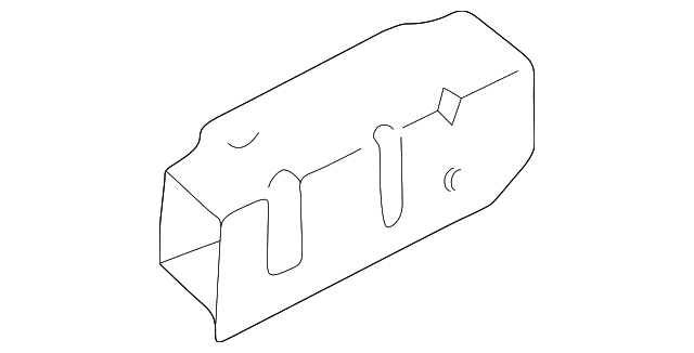 Rail Assembly, F/Cmpt Front Lower Side Stub (Left-hand) - GM (12458943)